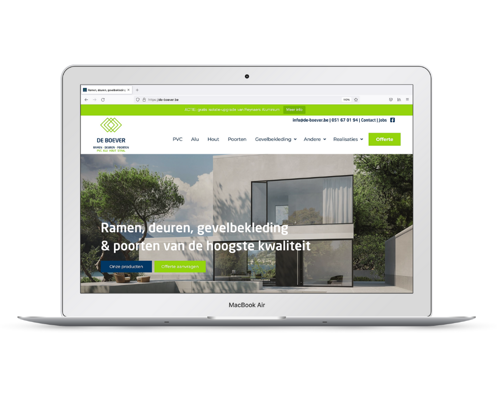 Nieuwe website in Heuvelland